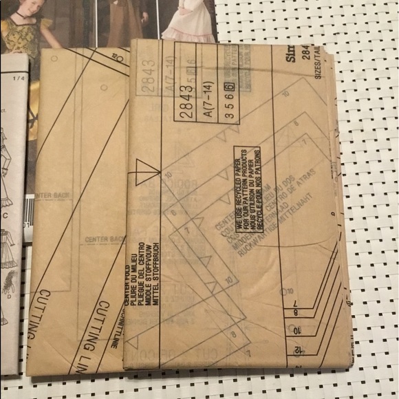 Simplicity Girls Dance Hall And More Costume Pattern - Picture 7 of 7